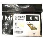 I. Miller Silver Strappy Women's Dressy Party Sandals size 8 new Photo 3