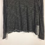 Free People Beach Cowl Neck Long Sleeve Pullover Two Body Grey Cocoon Photo 7