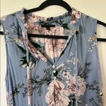 Staccato  Sleeveless Floral Blouse - Blue and Pink Photo 1