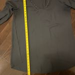 Loft Black  Long Sleeve Laced V Neck 100% Polyester L. Causal or Dress it up. Photo 5