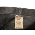 Faded Glory  Jeggings S 4-6 Gray Velvet Velour Cordoroy Soft Stretch Pull On NEW Photo 2