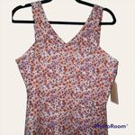 Copper Key  medium womens dress sleeveless v-neck stretchy waist floral pattern Photo 1