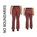 No Boundaries 🆕  Chevron Print Flared Leg Pants M🆕 Photo 1