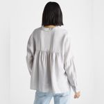 Club Monaco  Shirred Popover Top Photo 3