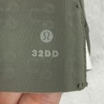 Lululemon  Energy Longline Sports Bra 32DD Olive Green Adjustable Straps Photo 3