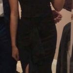 Lulus Black Off The Shoulder Formal Dress Photo 1