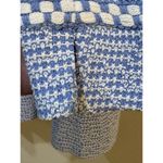 St. John Light Blue Woven Trim Size S Jacket Blazer With Camisole Shell Old Money Photo 9