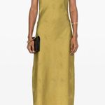 ALLSAINTS ππ Hadley Jacquard Slim Fit Midi Slip Dress ~ Y2K Sap Green US 4 NWOT Photo 8