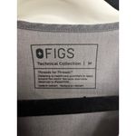 FIGS Womens Size Medium Catarina One Pocket Scrub Top Gray V-Neck Short Sleeve Photo 2