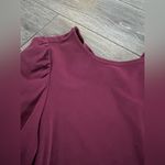 Old Navy New Burgundy Maroon Dress Long Sleeve Photo 3