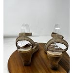 Timberland Sandals EARTHKEEPERS Maeslin Tan Leather Cork Wedge Sandals Size 10 Photo 3