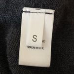 Beautiful UK Designer Celtic & Co Dark Gray 100% Merino Wool Jumper Sz S *notes Photo 7