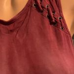 American Eagle NWOT Soft & Sexy Tank Top Size M Red & Pink Tye-Dye Photo 2