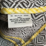 Anthropologie Coquille Eyes for You Cropped Cotton Blend Jacket Blazer Size 8 Photo 5