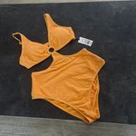 One Piece Women's Pucker Textured Ring Detail Monokini  Swimsuit - Shade & shore Photo 5