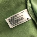 Wild Fable  Mini Dress Metallic Bodycon Long Sleeve Cutout Stretch Green L Photo 2