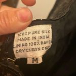 Laurence Kazar 100% SILK AND FULL SEQUIN AND BEADED DRESS SIZE M Photo 9