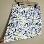 B SKINZ Athletic Pull On Golf Novelty Print Pickleball Skirt Skort XXL Preppy Photo 1