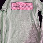 Simply Southern Green Long Sleeve Shirt Photo 1
