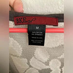 BKE  Y2K Lace Back Blouse Size Medium Brown Photo 1