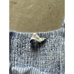 Vineyard Vines Vineyard Vines Dress Womens Medium Blue White Linen Maxi Beachy Coastal Preppy Photo 4