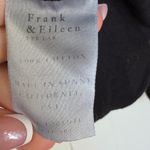 Frank & Eileen  Black Crew Long Sleeve Top Large Photo 5