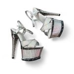 Ellie  Disco Stripper Heels Photo 2