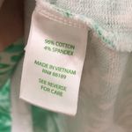 Lilly Pulitzer  cotton green bungle in the jungle pullover v-neck dress small Photo 8