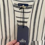 Levi's Made & Crafted Women's Beach Stripe Linen Blend Jumpsuit NWT Photo 9