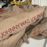 Johnny Was  Hobo Bag SAGUARO Los Angeles Linen Aztec Southwest Vibe Women’s Knot Photo 4