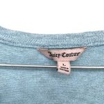 Juicy Couture Y2K Ombré Cold Shoulder Metallic Shimmer Top Photo 4