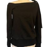 Walter Baker  Eddie Off-The-Shoulder Sweatshirt Top #W6281 NWT‎ Small Photo 0