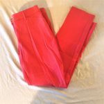 Mario Serrani Pants Coral Cropped Slim Fit New Size 4 Photo 3