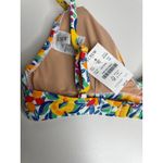 J.Crew NEW  Tropical Fruit Floral Bikini Top Size XS Swimwear Photo 2