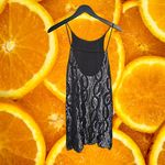 Eight Sixty Eight & Sixty Black Silver Beaded Sleeveless Bodycon Mini Dress Size‎ Small Photo 5