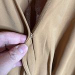 Carly Jean Los Angeles NWOT  CJLA Tan V-Neck Crop Jumpsuit with Belt Size XL Photo 6