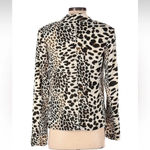 Patterson J Kincaid Originals | Leopard Animal Print Open Jacket Blazer Size XS Brown Photo 1