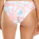 Splendid Bellini Reversible Retro Bikini Bottom Sz M NWT Tie Dye & Stripes Photo 2
