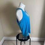 Adidas  Logo Blue Workout Tank Top Photo 6
