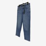 Banana Republic  High-Rise Straight Jeans Medium Wash Stretch Denim Size 29 NWT Photo 2
