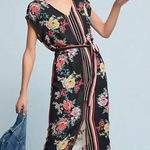 Anthropologie dRA Long Floral Maxi Dress Size Large Photo 0