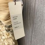 Sue Wong NWT  flower beaded lace dress style N0452 Champagne ball gown prom Photo 6