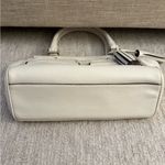 Coach white kisslock top handle satchel bag Photo 8