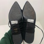 Schutz  neida black pointed toe suede leather flats Photo 4