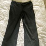 New York and Co gray pull on wide leg dress pants size MP Black Photo 1