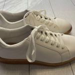 Torrid White Size 9.5W Gold Trim Sneakers Photo 0