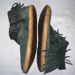 UGG  • Green Shenandoah Moccasins SZ 6 Fringe Suede Ankle Boot READ DESCRIPTION Photo 3