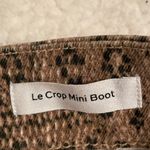 frame denim Frame Le Crop Mini Boot Snake Print Jeans Photo 10