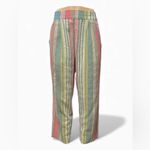 Anthropologie the odells Pastel Striped Cropped Pants Photo 2