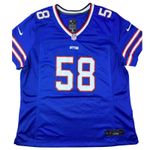 Nike Buffalo Bills Matt Milano 58 NFL Jersey Blue   XXL Women's Football Photo 1